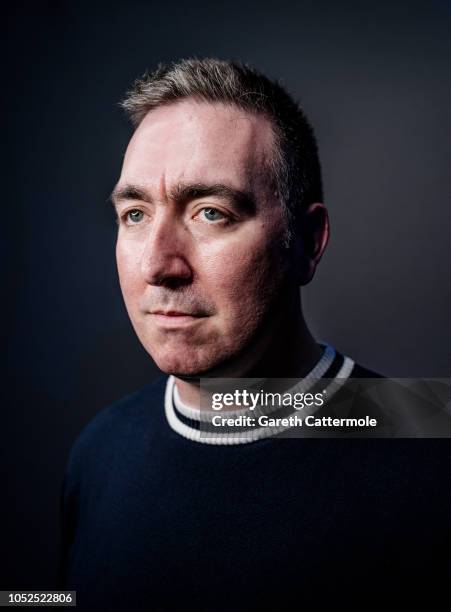 Writer and film director Steve Sullivan is photographed at the BFI London Film Festival on October 18, 2018 in London, England.