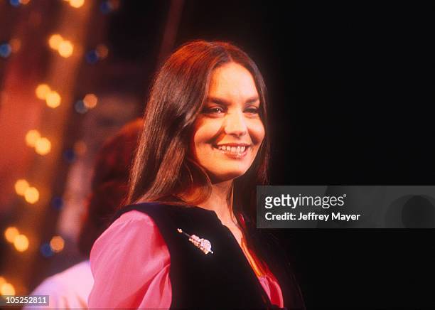 Crystal Gayle during Crystal Gayle in Concer - April 10, 1975 in Burbank, California, United States.