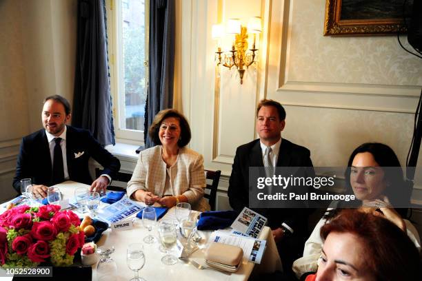 Prince Dushan of Yugoslavia, Princess Katherine of Serbia, Michael Weatherly attend Lifeline New York Hosts Annual Benefit Luncheon At The...
