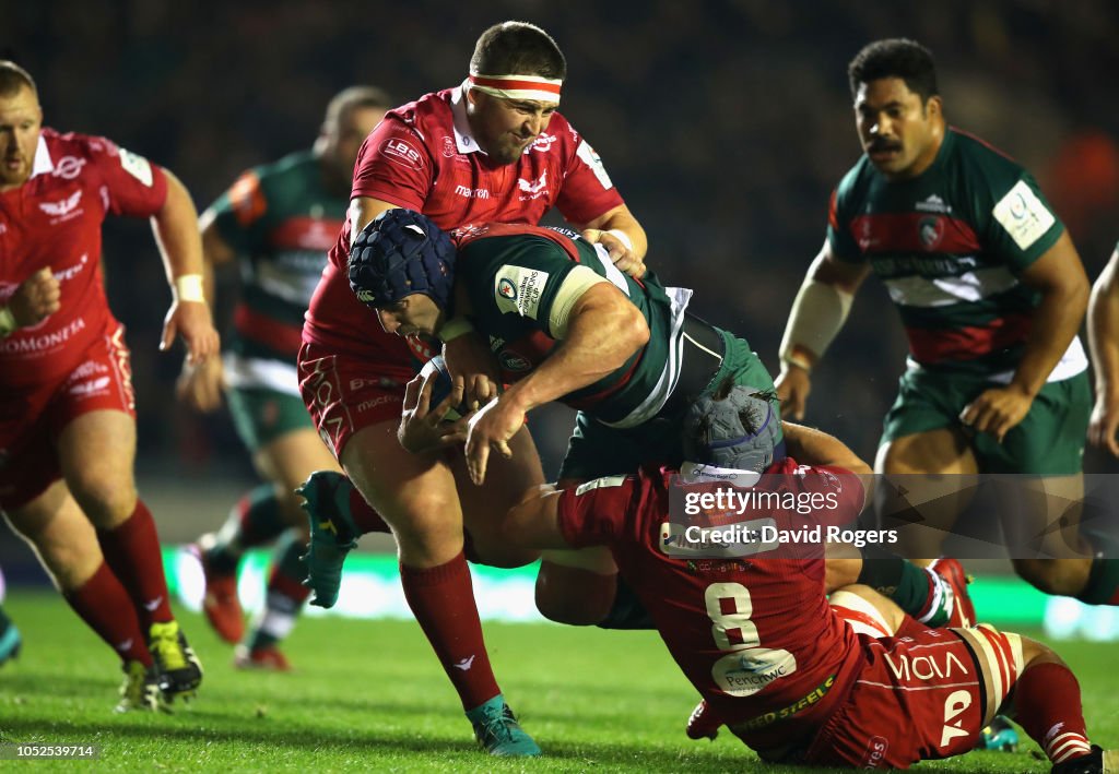 Leicester Tigers v Scarlets - Heineken Champions Cup