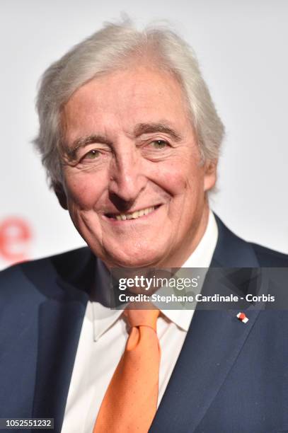 Jean-Loup Dabadie attends the Prix Lumiere 2018 ceremony At the 10th Film Festival Lumiere on October 19, 2018 in Lyon, France.