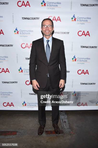 Richard Lovett attends attend Communities In Schools LA "Lunch With a Leader" on October 19, 2018 in West Hollywood, California.