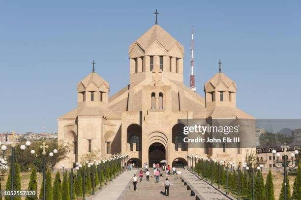 st gregory the illuminator cathedral - yerevan 個照片及圖片檔