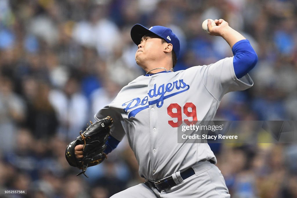 League Championship Series - Los Angeles Dodgers v Milwaukee Brewers - Game Six