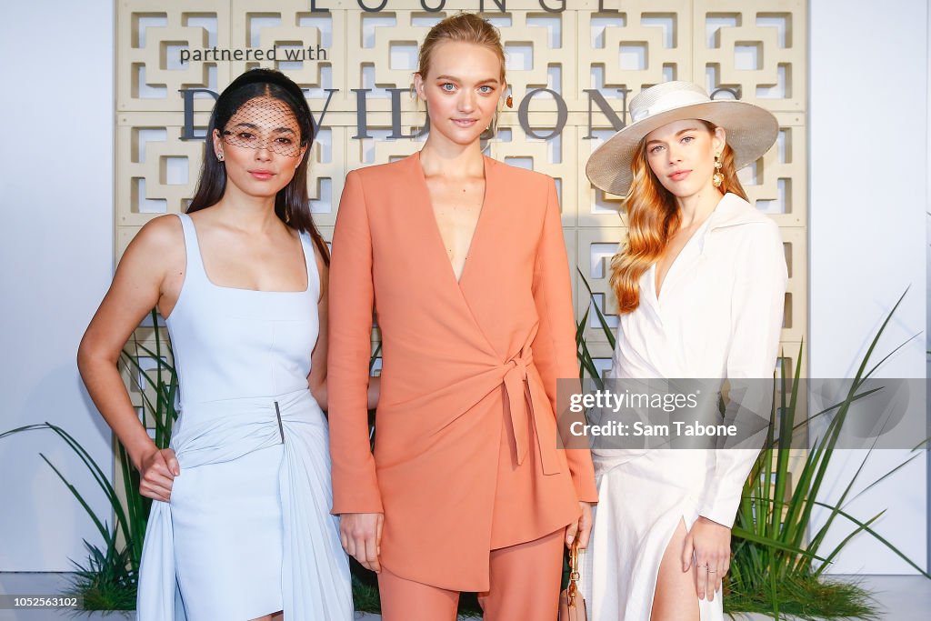 Celebrities Attend 2018 Caulfield Cup Day