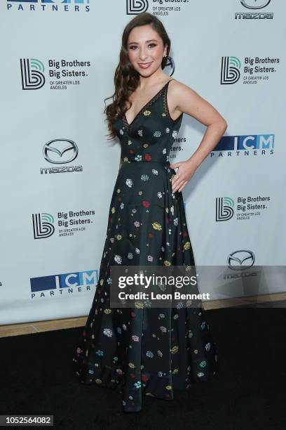 Actress Ava Cantrell attends Big Brothers Big Sisters Of Greater Los Angeles Big Bash Gala - arrivals at The Beverly Hilton Hotel on October 19, 2018...