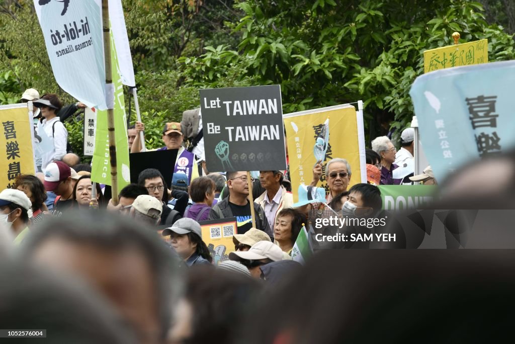 TAIWAN-CHINA-INDEPENDENCE-POLITICS