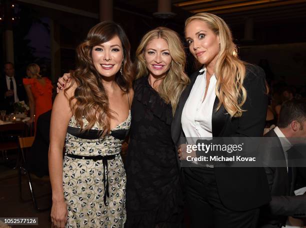 Lindsay Price, Rebecca Gayheart-Dane, and Elizabeth Berkley attend the 4th Adopt Together Baby Ball Gala on October 19, 2018 in Los Angeles,...