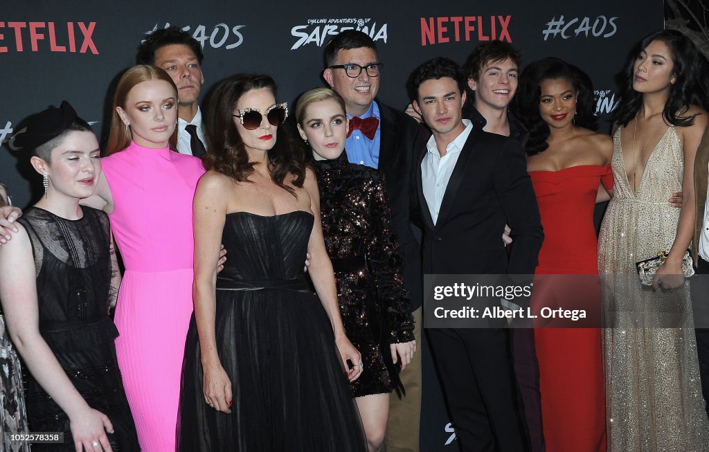 Premiere Of Netflix's "Chilling Adventures Of Sabrina" - Arrivals