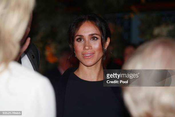 Meghan, Duchess of Sussex attends a reception before the opening ceremony of the 2018 Invictus Games on October 20, 2018 in Sydney, Australia.