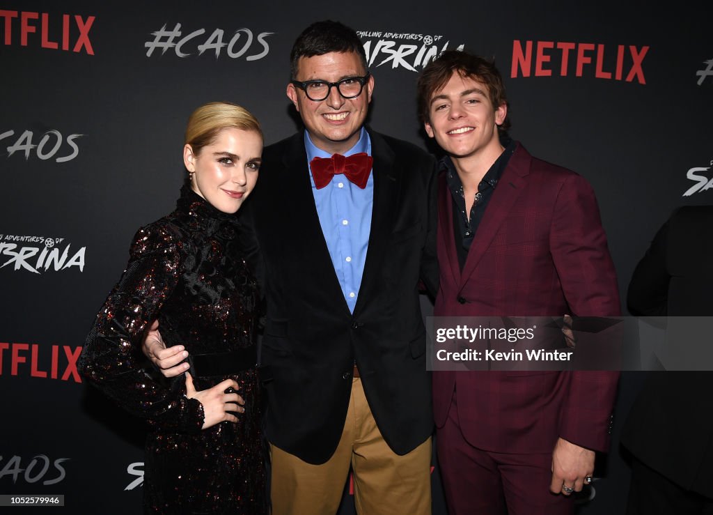 Premiere Of Netflix's "Chilling Adventures Of Sabrina" - Red Carpet