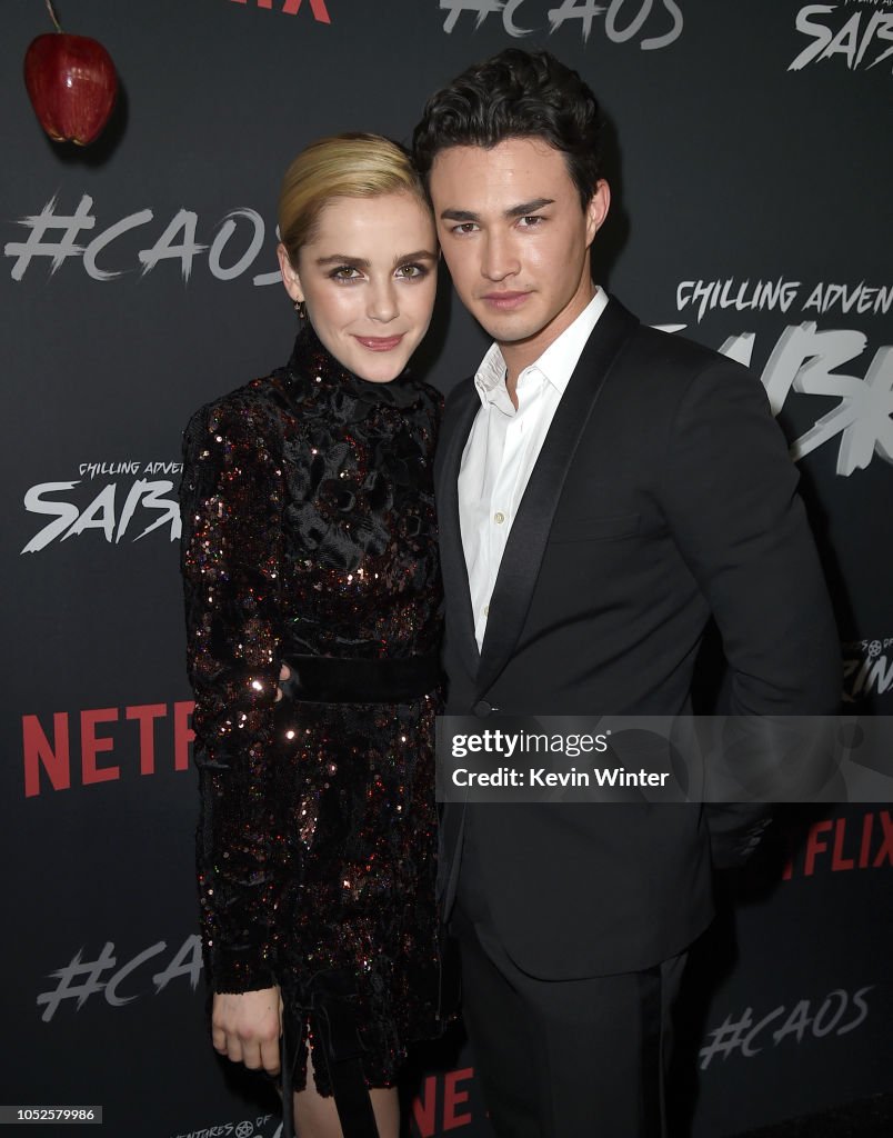 Premiere Of Netflix's "Chilling Adventures Of Sabrina" - Red Carpet