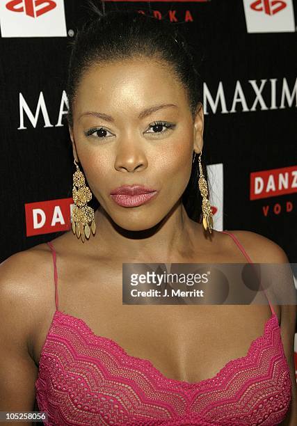 Golden Brooks during Maxim Magazine Valentines Day Love Party - Arrivals at Papaz in Hollywood, California, United States.