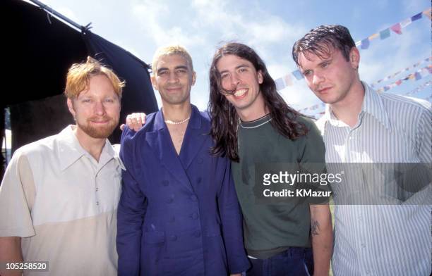 Foo Fighters during Tibetan Freedom Concert June - 1996 at Polo Fields, Golden Gate Park in San Francisco, California, United States.