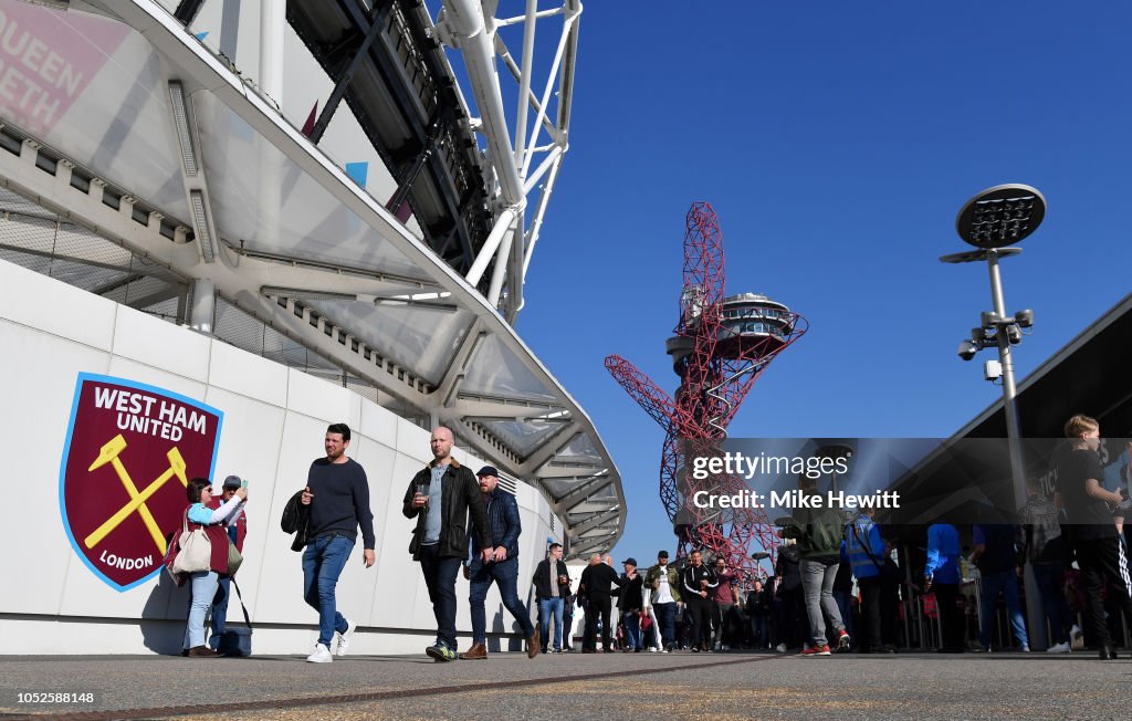 West Ham United v Tottenham Hotspur - Premier League