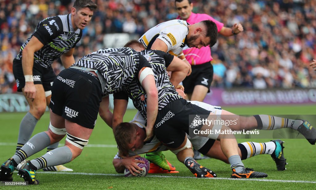 Worcester Warriors v Ospreys - Challenge Cup