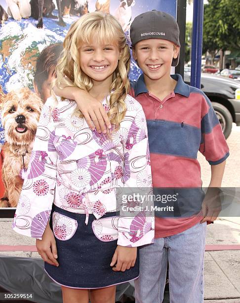 Jenna Boyd & Cayden Boyd during "Good Boy" Los Angeles Premiere at Mann Village Theatre in Westwood, California, United States.