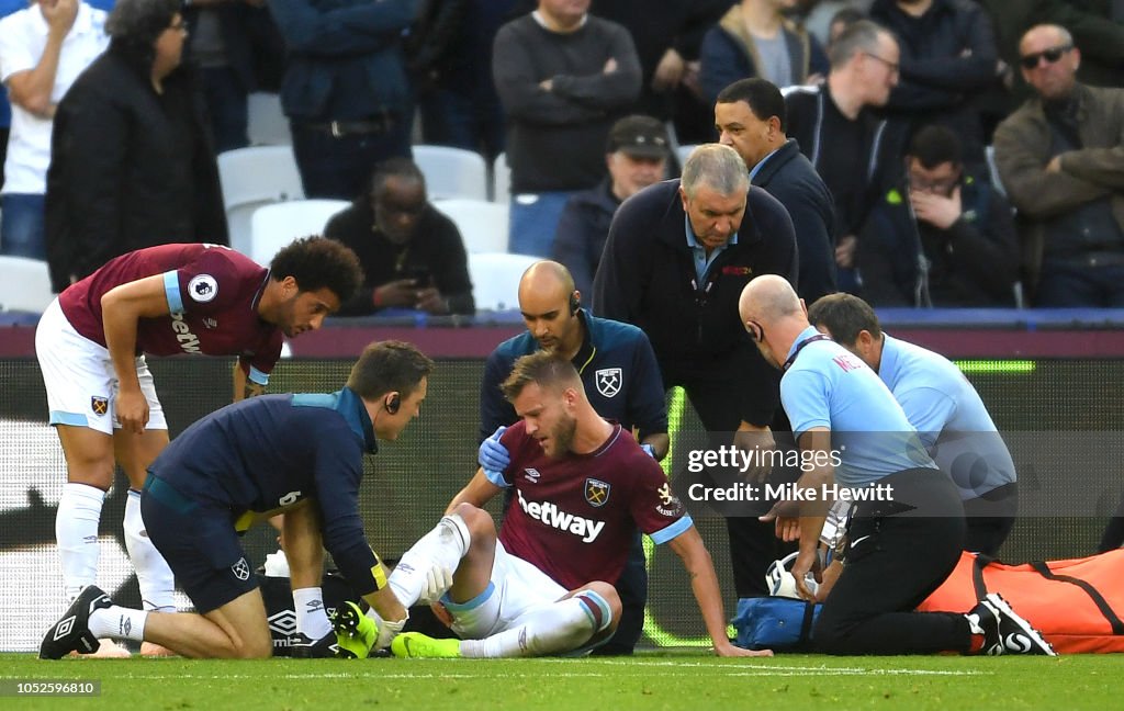 West Ham United v Tottenham Hotspur - Premier League