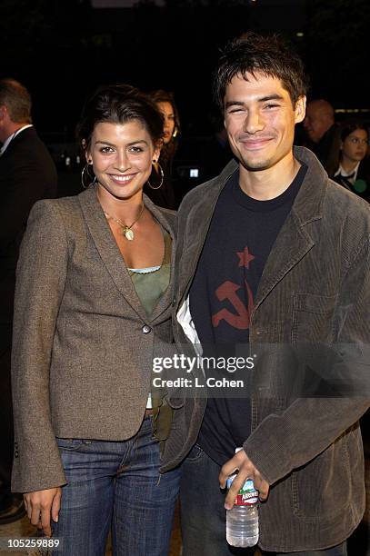 Jaclyn DeSantis and DJ Cotrona during "Veronica Guerin" - Los Angeles Premiere - Red Carpet at The Bruin Theater in Westwood, California, United...