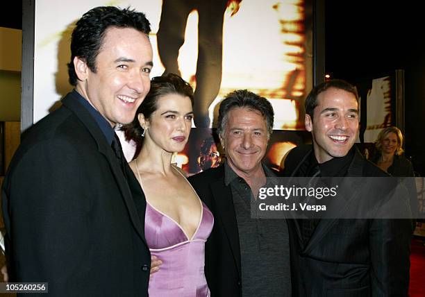 John Cusack, Rachel Weisz, Dustin Hoffman and Jeremy Piven