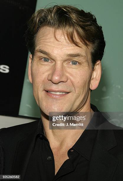 Patrick Swayze during "Dirty Dancing: Havana Nights" World Premiere at The Arclight Cinerama Dome in Hollywood, California, United States.