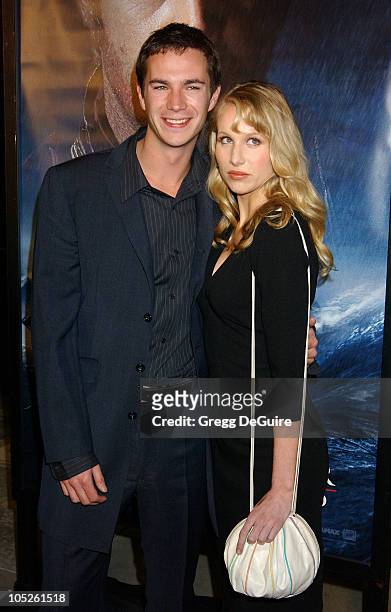 James D'Arcy and Lucy Punch during "Master & Commander: The Far Side of the World" - Los Angeles Premiere at Academy Theatre in Beverly Hills,...