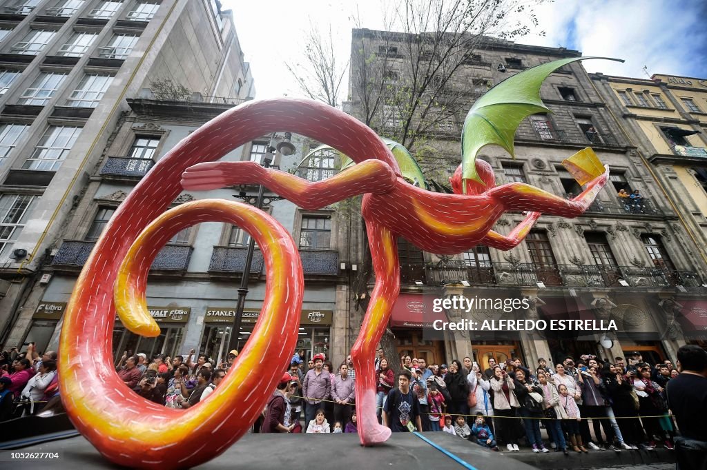 MEXICO-ALEBRIJES-PARADE