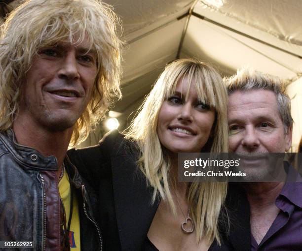 Duff McKagan, Susan Holmes and Laurent D. Of Prive arts