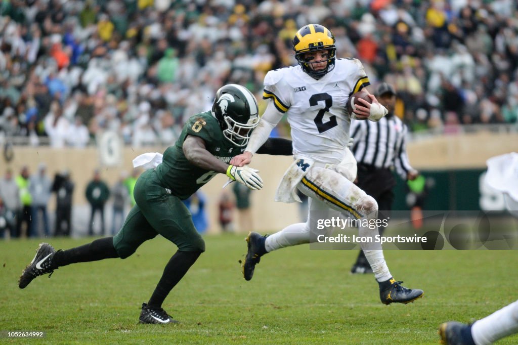 COLLEGE FOOTBALL: OCT 20 Michigan at Michigan State