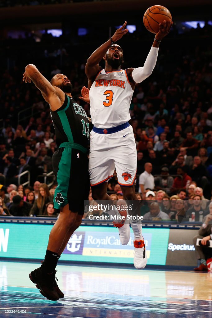 Boston Celtics v New York Knicks