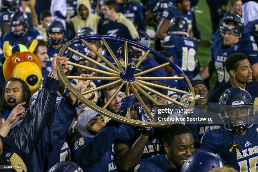 COLLEGE FOOTBALL: OCT 20 Akron at Kent State