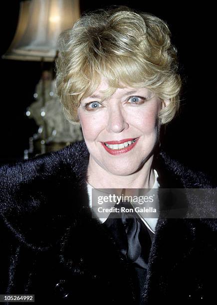 Dorothy Loudon during Tribute to Irving Berlin at Music Box Theater in New York City, New York, United States.