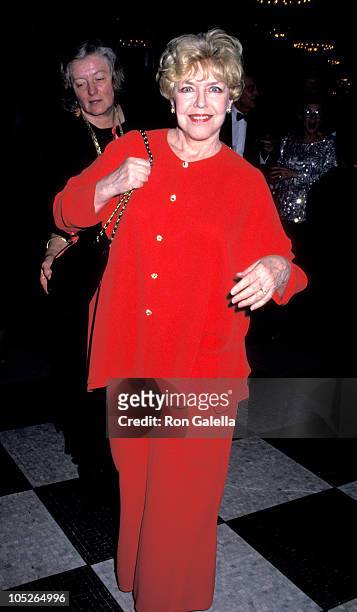 Dorothy Loudon during The Actors' Fund of America Benefit Auction at Waldorf Astoria Hotel in New York City, New York, United States.