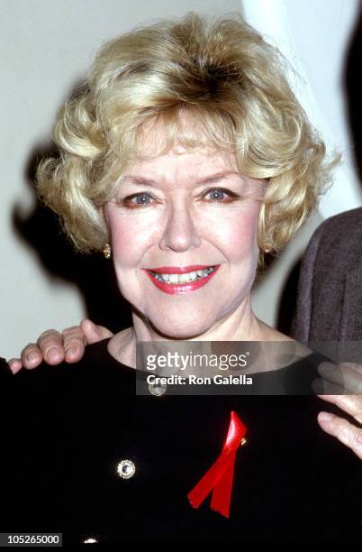 Dorothy Loudon during Theater Hall of Fame inducts new members at 21st annual ceremony at Gershwin Theater in New York City, New York, United States.