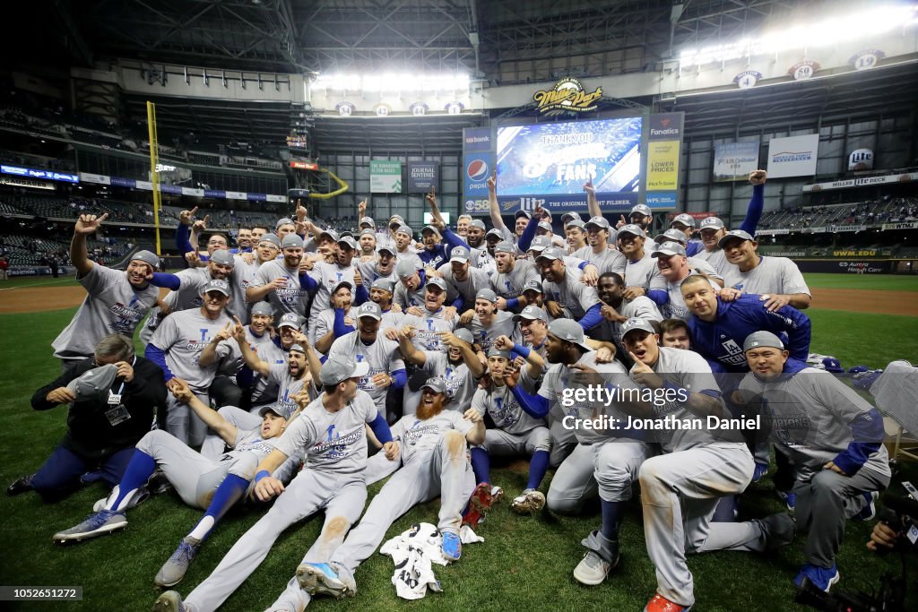 League Championship Series - Los Angeles Dodgers v Milwaukee Brewers - Game Seven