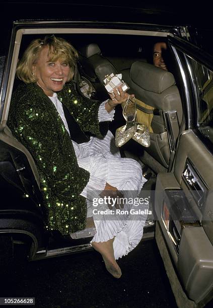 Liz Smith during Wedding Reception For Jonathan Tisch & Laura Steinberg at Metropolitan Museum of Art in New York City, New York, United States.