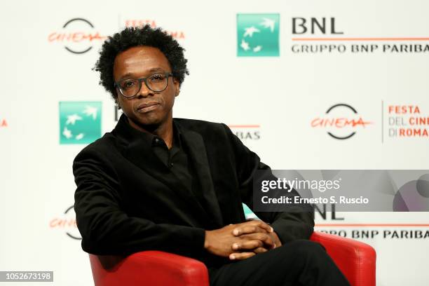 Jeferson De attends the "Correndo Atras" photocall during the 13th Rome Film Fest at Auditorium Parco Della Musica on October 21, 2018 in Rome, Italy.