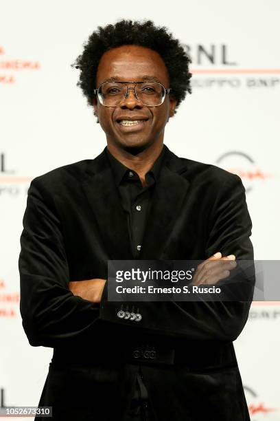 Jeferson De attends the "Correndo Atras" photocall during the 13th Rome Film Fest at Auditorium Parco Della Musica on October 21, 2018 in Rome, Italy.