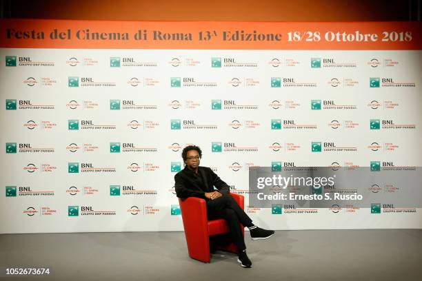 Jeferson De attends the "Correndo Atras" photocall during the 13th Rome Film Fest at Auditorium Parco Della Musica on October 21, 2018 in Rome, Italy.