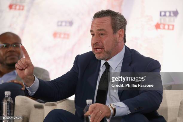 David Frum speaks onstage during Politicon 2018 at Los Angeles Convention Center on October 21, 2018 in Los Angeles, California.