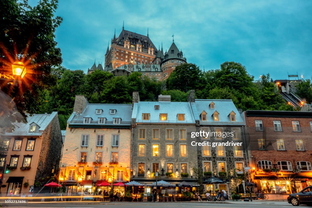 Chateau Frontenac Hotel in Quebec City, Provinz Quebec, Kanada