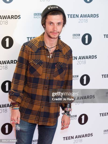 Ceallach Spellman attends the BBC Radio 1 Teen Awards on October 21, 2018 in London, United Kingdom.