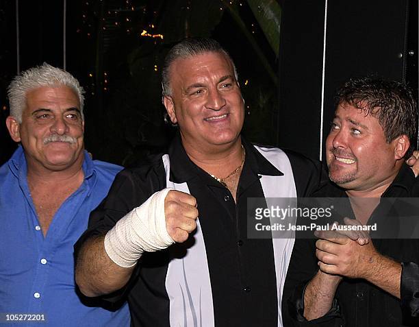 Joey Buttafuoco and guests during Oasis Restaurant Grand Opening at Oasis in Los Angeles, California, United States.