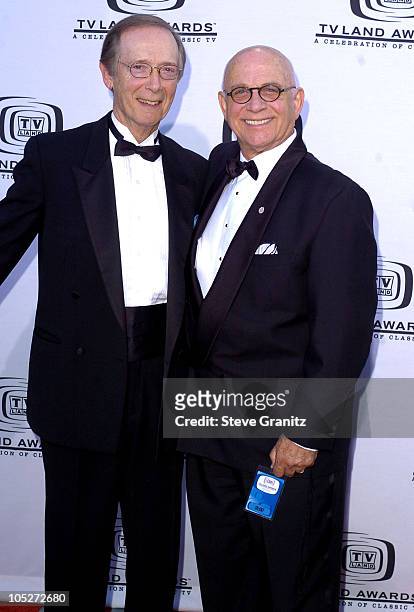 Bernie Kopell and Gavin MacLeod during 2nd Annual TV Land Awards - Arrivals at The Hollywood Palladium in Hollywood, California, United States.