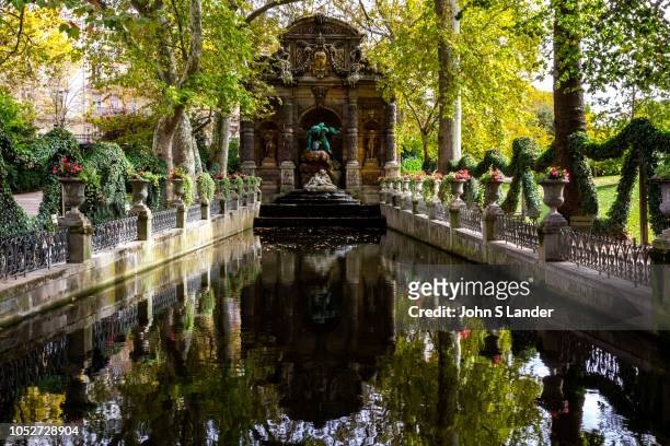 Fontaine Medicis - The Medici Fountain is an historical fountain designed like a grotto reminiscent of Boboli Gardens in Italy where Marie de Medici...