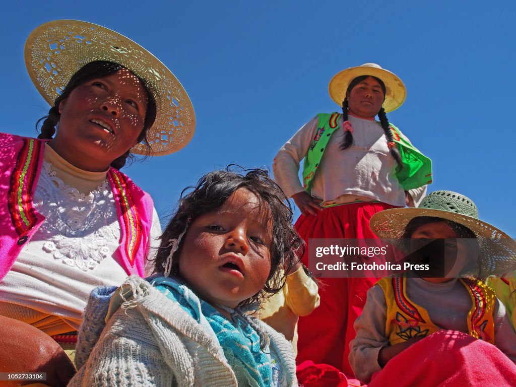 The Uros Indigenous Peruvians - Live on Floating Islands