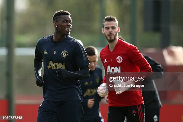 Manchester United Training and Press Conference Manchester United Training and Press Conference
