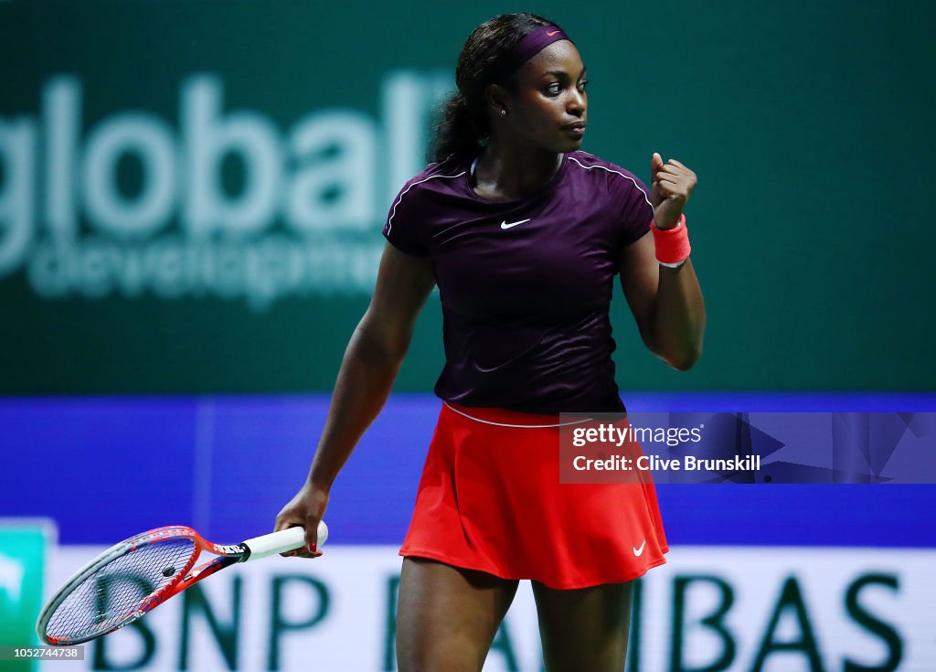 BNP Paribas WTA Finals Singapore presented by SC Global - Day 2