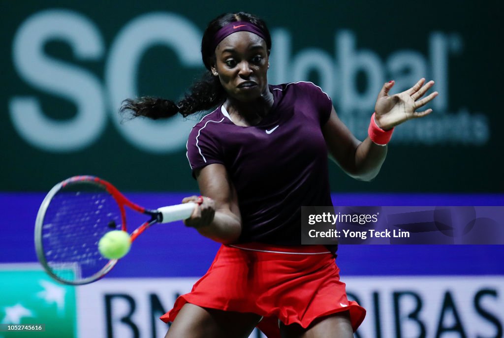 BNP Paribas WTA Finals Singapore presented by SC Global - Day 2