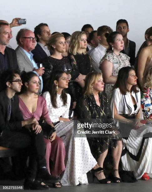 Guests watch dancers perform at the LA Dance Project Gala, Co-Hosted By Dom Perignon at Hauser & Wirth on October 20, 2018 in Los Angeles, California.
